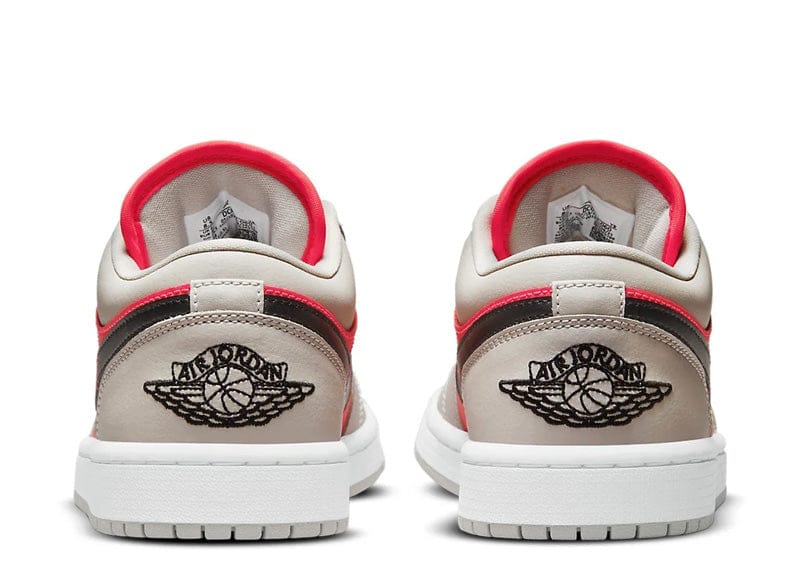 Jordan Sneakers Jordan 1 Retro Low Light Iron Ore Siren Red (W)
