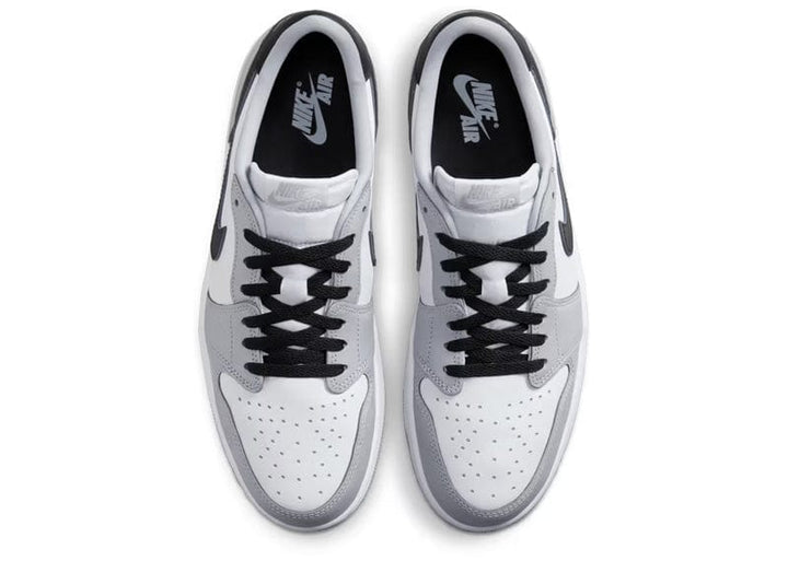 Og Barons Air Jordan Grey And White Low Jordan Retro Low OG Barons