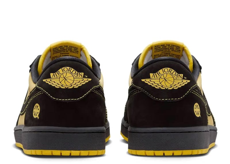 Jordan sneakers Jordan 1 Retro Low OG Quai 54 Black Tour Yellow Red