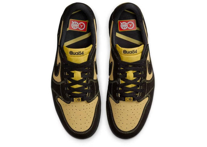 Jordan 1 Retro Low OG Quai 54 Black Tour Yellow Red – Court Order
