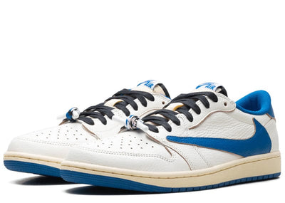 Jordan sneakers Jordan 1 Retro Low OG SP Fragment x Travis Scott Sail Military Blue
