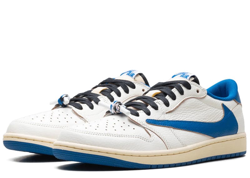 Jordan sneakers Jordan 1 Retro Low OG SP Fragment x Travis Scott Sail Military Blue