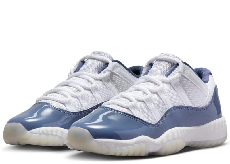 Jordan 11 low white blue best sale