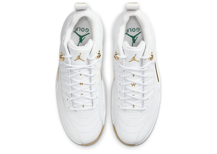 Jordan 12 Golf Metallic Gold – Court Order