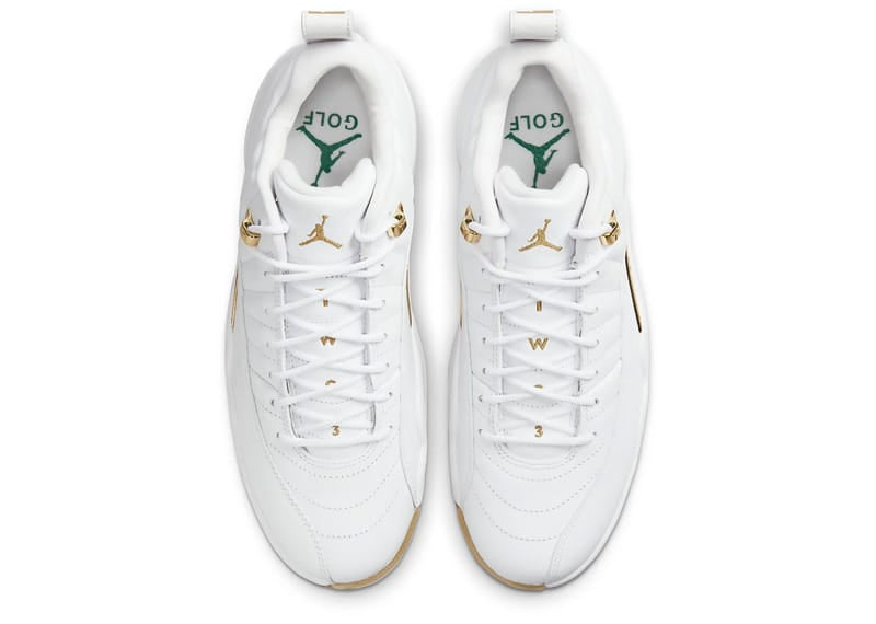 Jordan 12 Golf Metallic Gold – Court Order