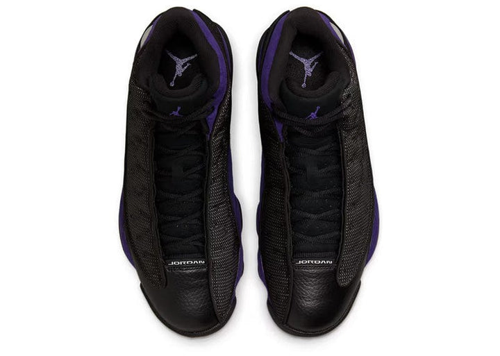 Jordan 13 black purple hotsell