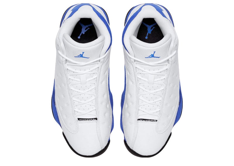White Hyper Royal Blue 13s Black Royal 13s Jordan 13 Retro White