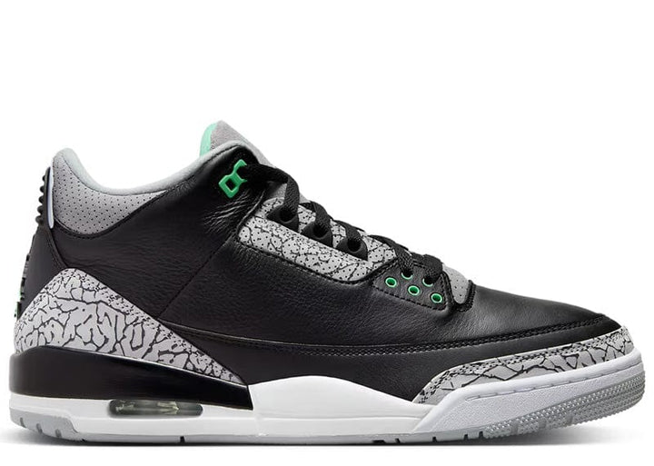 Jordan 3 Retro Green Glow Court Order