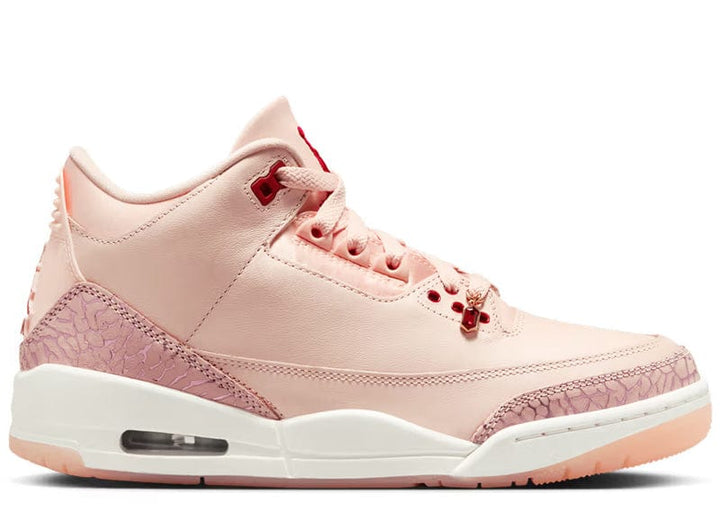 Rose Gold Jordans Women Jordan Retro Valentine's Day Treat