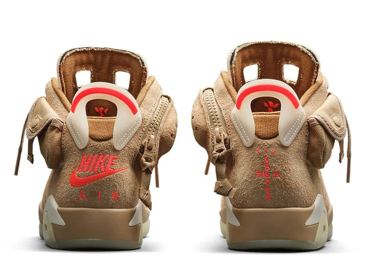 オラオラスタイル TRAVIS × NIKE AIR JORDAN 6 Jordan 6 Retro x Travis Scott 'British Khaki' – Court Order