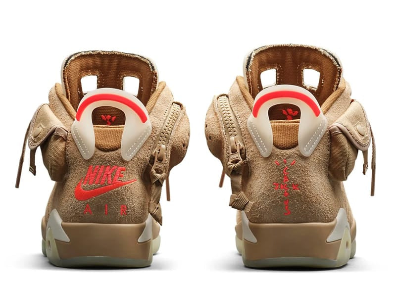 シューズ(男性用) jordan 6 marron air jordan Jordan 6 Retro x Travis Scott 'British Khaki' – Court Order