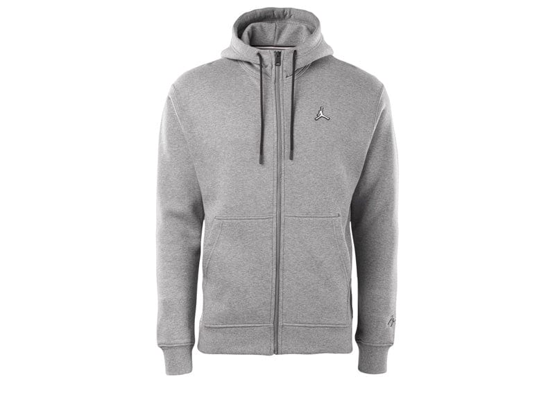 Jordan Streetwear Jordan Essentials Fleece Full-Zip Hoodie Grey
