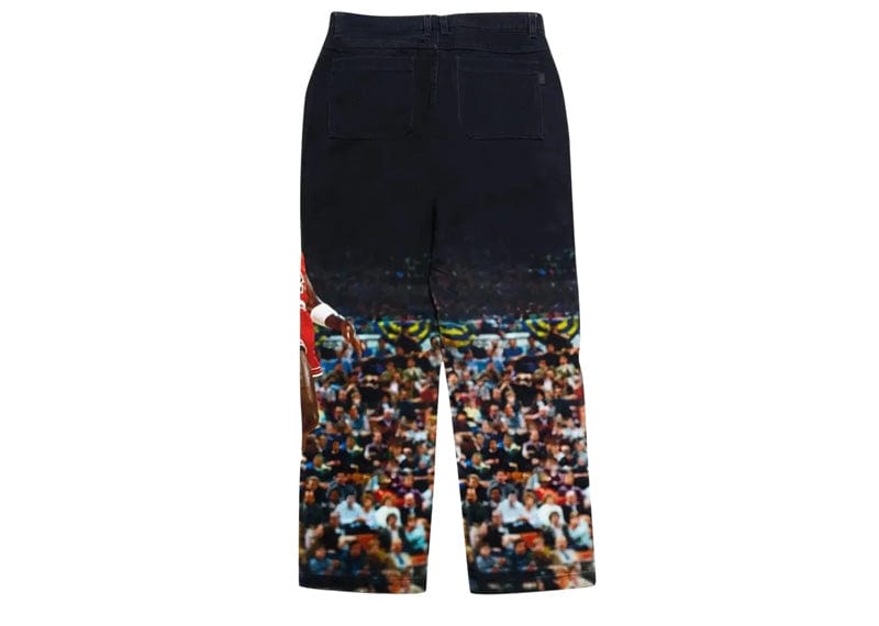 Jordan Streetwear Nike Air Jordan Printed Twill Pants Black