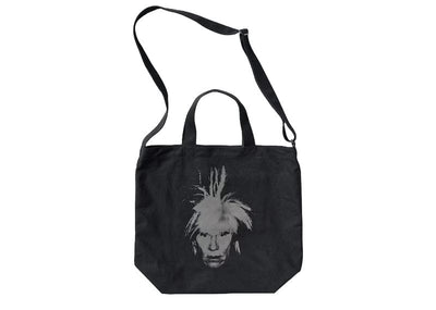 KAWS Accessories KAWS + Warhol 2-Way Tote Bag - Black