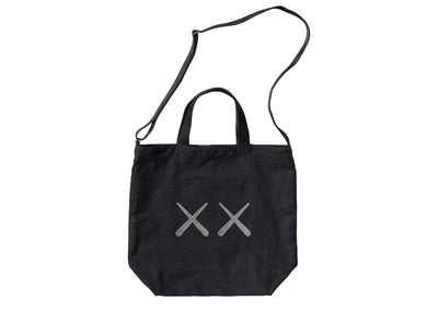 KAWS Accessories KAWS + Warhol 2-Way Tote Bag - Black