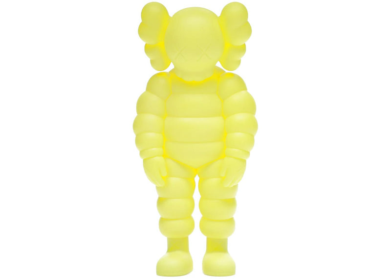 KAWS collectibles KAWS What Party Vinyl Figure Yellow