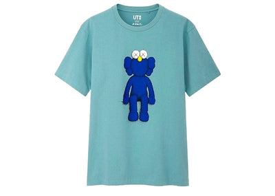 Kaws Streetwear KAWS x Uniqlo Blue BFF Tee Green