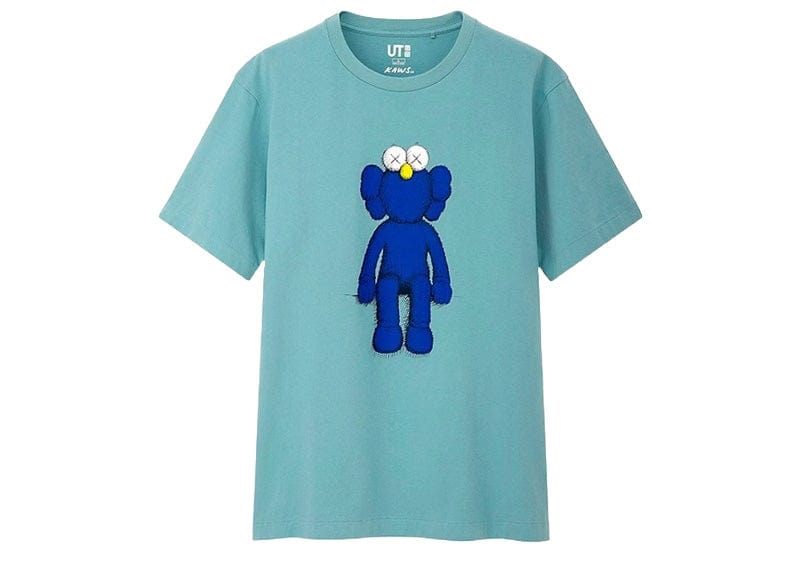 Kaws Streetwear KAWS x Uniqlo Blue BFF Tee Green