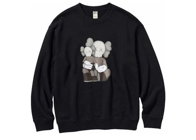 KAWS streetwear KAWS x Uniqlo Longsleeve Sweatshirt (Asia Sizing) Black