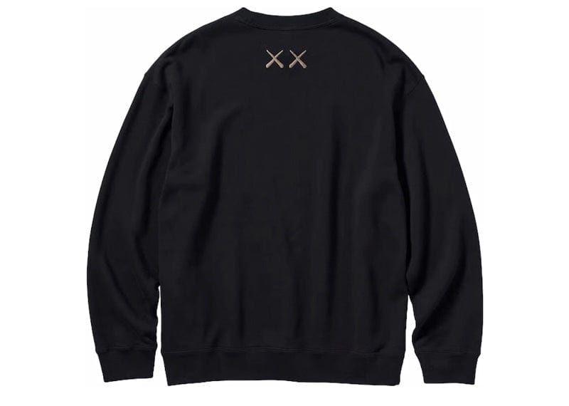 KAWS streetwear KAWS x Uniqlo Longsleeve Sweatshirt (Asia Sizing) Black