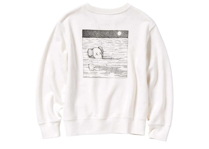 KAWS streetwear KAWS x Uniqlo Longsleeve Sweatshirt (Asia Sizing) Off White