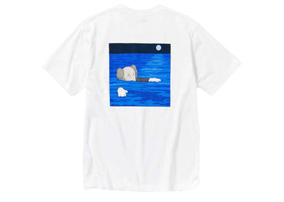 KAWS streetwear KAWS x Uniqlo UT Short Sleeve Artbook Cover T-shirt (US Sizing) White