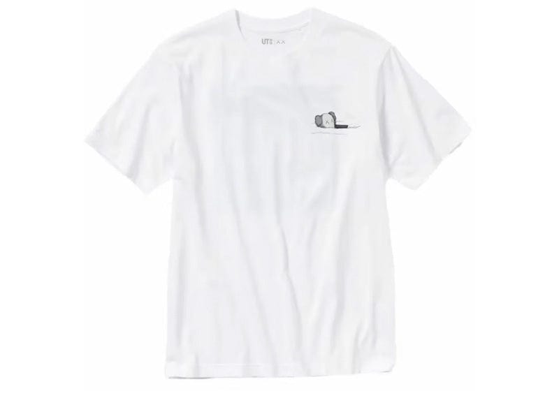 KAWS streetwear KAWS x Uniqlo UT Short Sleeve Artbook Cover T-shirt (US Sizing) White