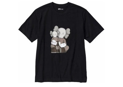 KAWS streetwear KAWS x Uniqlo UT Short Sleeve Graphic T-shirt (Asia Sizing) Black