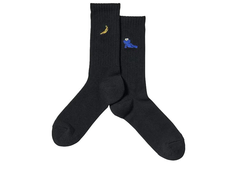 Kaws Accessories KAWS x Uniqlo Warhol 473504 Socks Black