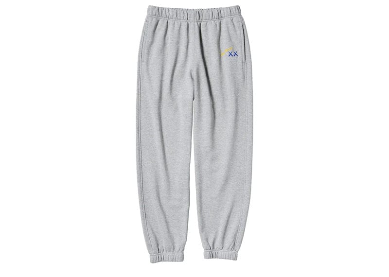 KAWS streetwear KAWS x Uniqlo Warhol 473557 Sweatpants Gray
