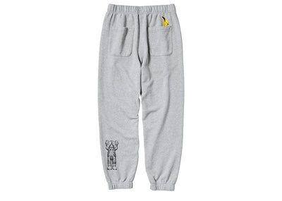 KAWS streetwear KAWS x Uniqlo Warhol 473557 Sweatpants Gray