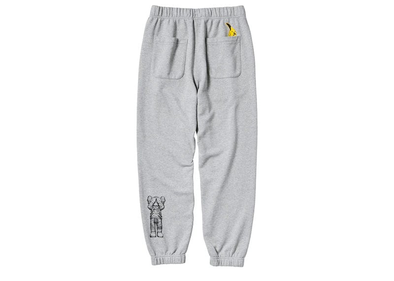 KAWS streetwear KAWS x Uniqlo Warhol 473557 Sweatpants Gray