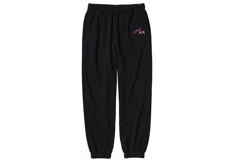 KAWS streetwear KAWS x Uniqlo Warhol 476120 Sweatpants Black