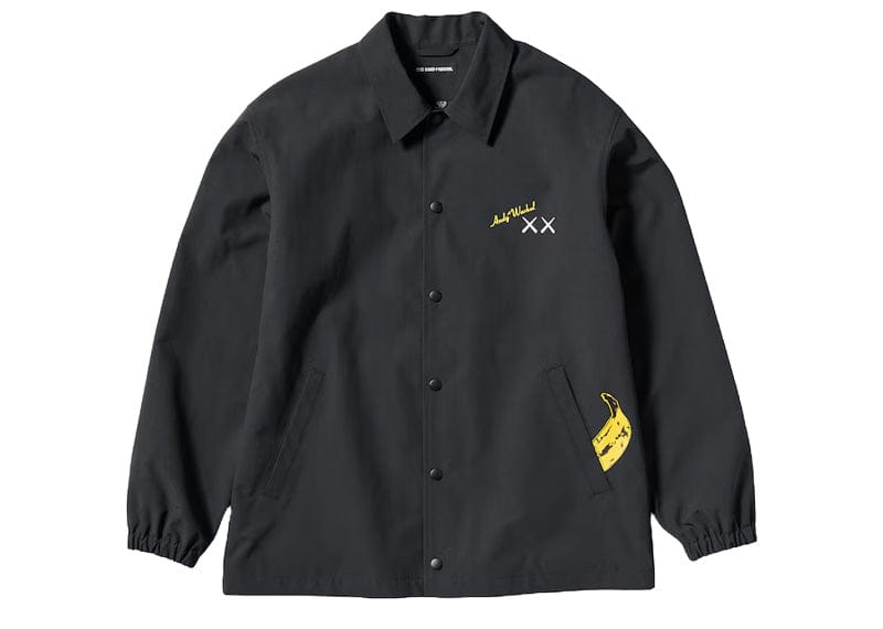KAWS streetwear KAWS x Uniqlo Warhol Coach 474138 Jacket Black