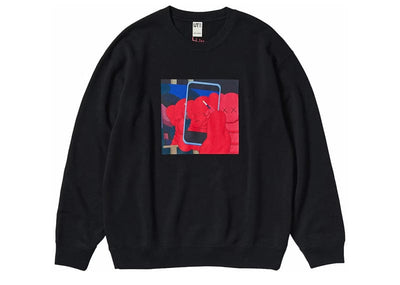 KAWS streetwear KAWS x Uniqlo Warhol Graphic 476119 Sweatshirt Black