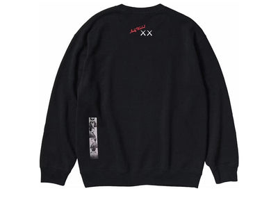 KAWS streetwear KAWS x Uniqlo Warhol Graphic 476119 Sweatshirt Black