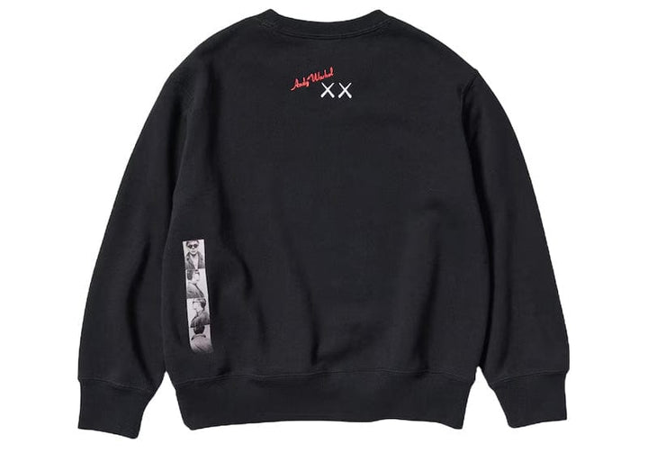 KAWS x Uniqlo Warhol Graphic 476408 Sweatshirt Black Court Order