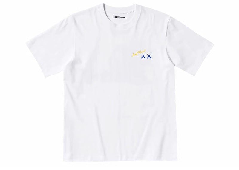 KAWS streetwear KAWS x Uniqlo Warhol UT Graphic 471321 T-shirt White