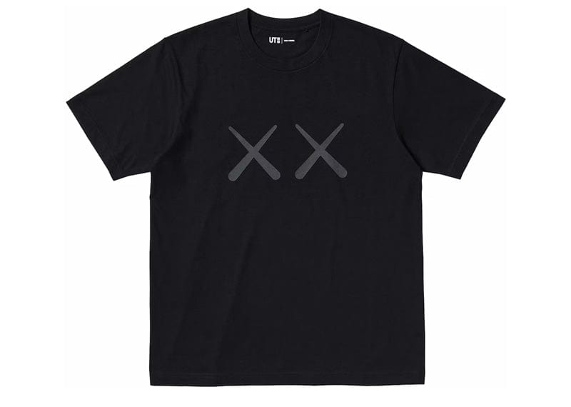 KAWS streetwear KAWS x Uniqlo Warhol UT Graphic 476352 T-shirt Black