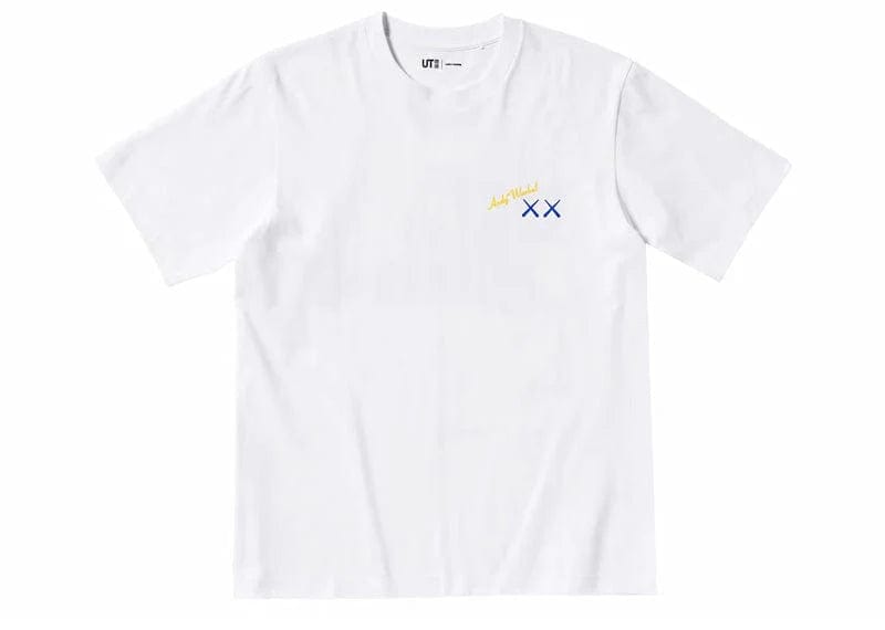 KAWS streetwear KAWS x Warhol UT Graphic 471321 T-shirt (Asia Sizing) White