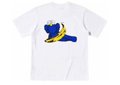 KAWS streetwear KAWS x Warhol UT Graphic 471321 T-shirt (Asia Sizing) White