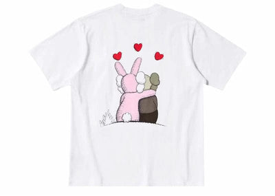 KAWS streetwear KAWS x Warhol UT Graphic 476350 T-shirt (Asia Sizing) White