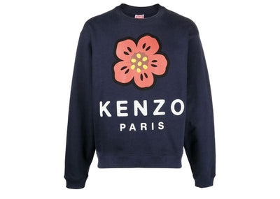 KENZO streetwear KENZO x Nigo Boke Flower Crewneck Sweatshirt Midnight Blue