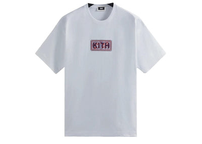Kith streetwear Kith Needlepoint Classic Logo Tee White