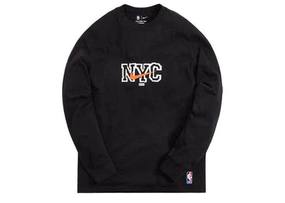 Kith Streetwear Kith Nike for New York Knicks L/S Tee (FW21) Black
