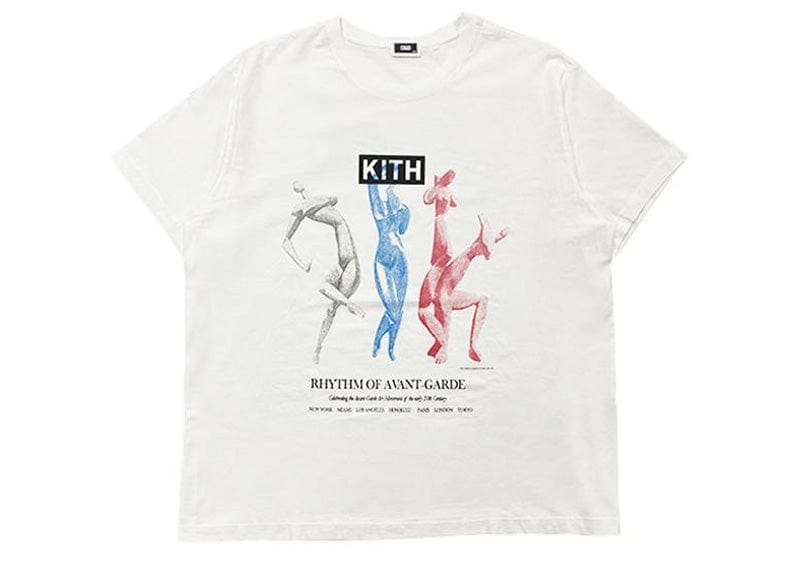 Kith Streetwear Kith Rhythm of Avant-Garde White T-Shirt