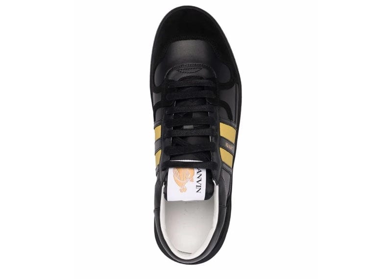 Lanvin Sneakers Lanvin Low Clay Leather & Suede Sneaker