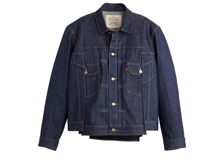【新品】Levi's x sacai Denim Jacket Indigo Levi's® X Sacai Denim Jacket Indigo – Court Order