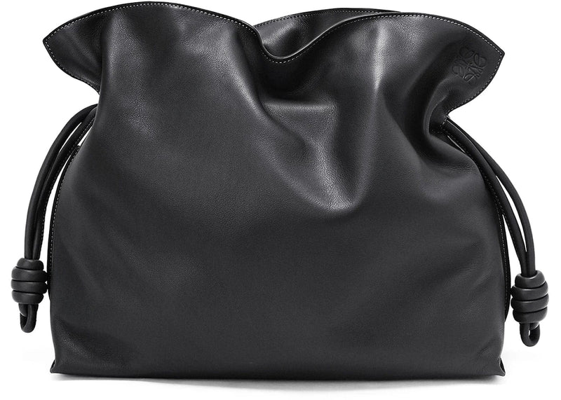 LOEWE handbags LOEWE Flamenco Clutch In Nappa Calfskin Large Black