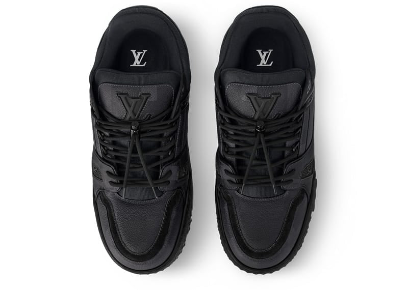 Louis Vuitton Black Louis Vuitton LV Trainer Maxi Black/Black